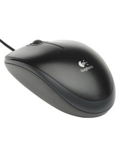Logitech myš B100, optická, 3 tlačítka, černá,800dpi
