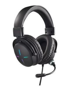 Acer NITRO GAMING HEADSET II (NHW200) - herní sluchátka přes uši - RGB světla; 3,5mm jack konektor; 50mm měniče