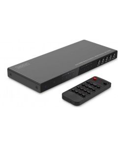 DIGITUS 4x2 HDMI Matrix / Multi-Viewer, 4K/30Hz SPDIF, Stereo, RS232