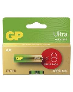 GP AA Ultra alkalická (LR6) - 8 ks
