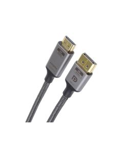 PremiumCord DisplayPort 1.4 na HDMI2.1 kabel pro rozlišení 8K@60Hz,4K@144Hz, 2m