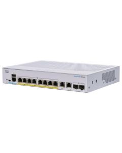 Cisco CBS350-8FP-2G-EU (8xGbE,2xGbE/SFP combo,8xPoE+,120W,fanless) - REFRESH