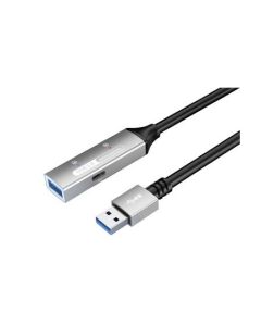 PremiumCord USB 3.2 repeater a prodlužovací kabel Male-Female, 5Gbps Aluminium 20m