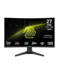 MSI MAG 276CF E20 Gaming monitor 27" zakřivený Rapid VA/FHD/200Hz/0,5ms/2xHDMI/DP/černá