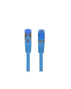 LANBERG Patch kabel cat6A FTP LSZH CCA 10m modrý Fluke Passed  