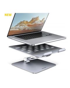 AXAGON HMC-STND, stojan pro 10"-16" notebooky, USB 5Gbps hub, 3x USB-A, HDMI 4k/60Hz, RJ-45, PD 100W, kabel USB-C 60cm