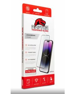 SWISSTEN RAPTOR DIAMOND ULTRA CLEAR 3D TEMPEROVANÉ SKLO PRO APPLE IPHONE 16 PRO ČERNÉ