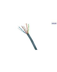 DATACOM UTP drát CAT6 PVC,Eca 500m cívka šedý