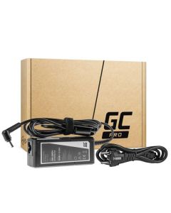 Green Cell PRO Charger / AC Adapter 19V 3.42A 65W for Asus F553 F553M F553MA R540L R540S X540S X553 X553M X553MA ZenBook UX303L