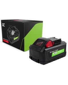 Green Cell Battery for Milwaukee M18 18V 8Ah Replacement Battery M18 HB8 4932471070