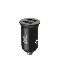 Green Cell Nabíječka do auta 36W GC PowerRide Nano36 s rychlonabíjením 2x USB-A Ultra Charge