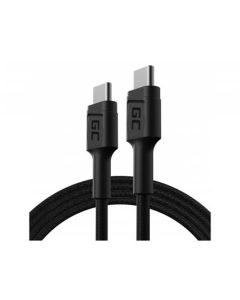 Green Cell Cable GC PowerStream USB-C - USB-C 120cm with Power Delivery (60W), 480 Mbps, Ultra Charge, QC 3.0
