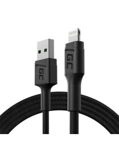 Green Cell Cable GC PowerStream USB-A - Lightning 120cm quick charge Apple 2.4A