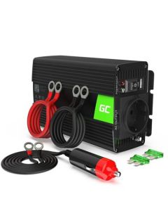 Green Cell Měnič napájení Power Inverter do auta 12V na 230V 300W / 600W