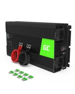 Green Cell Power Inverter 12V to 230V 1500W/3000W Modified sine wave