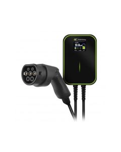 Green Cell Wallbox EV PowerBox 22kW charger with Type 2 cable (6m) for charging electric cars and Plug-In hybrids