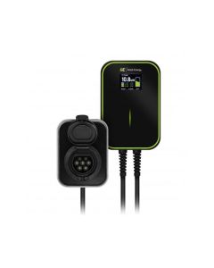 Green Cell Wallbox EV PowerBox 22kW RFID charger with Type 2 socket for charging electric cars and Plug-In hybrids
