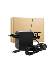 Green Cell napájecí zdroj PRO USB-C 65W nabíječka pro notebooky, tablety, telefony