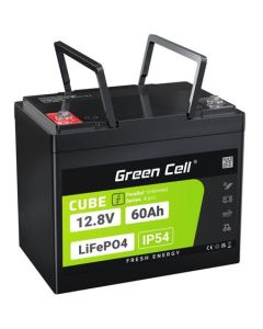 Green Cell Baterie CUBE LiFePO4 60Ah 12,8V 768Wh lithium-železo-fosfátová pro elektromotory, karavany, výtahy