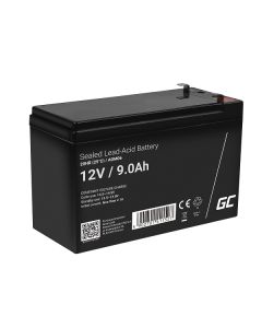 Green Cell AGM VRLA 12V 9Ah maintenance-free battery for UPS units