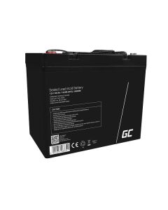 Green Cell AGM VRLA 12V 50Ah maintenance-free battery for boats, scooters, camper vans, wheelchairs, lawnmower