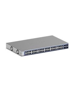 Netgear 48xGbE, Smart Switch, 2 Copper/SFP Combo Ports, 2 Dedicated SFP Ports  - GS748T
