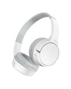 Belkin SOUNDFORM™ Mini - Wireless On-Ear Headphones for Kids - dětská bezdrátová sluchátka, bílá - NOVÁ VERZE