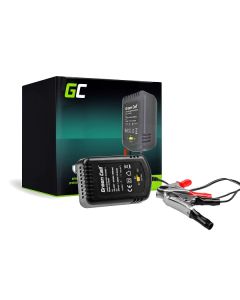 Green Cell Battery charger for AGM, Gel and Lead Acid 2V / 6V / 12V (0.6A)