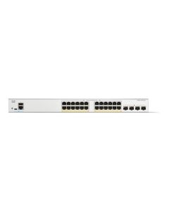 Cisco Catalyst switch C1300-24P-4X (24xGbE,4xSFP+,24xPoE+,195W,fanless) - REFRESH