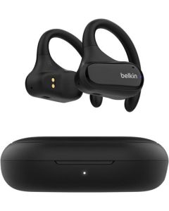 Belkin SOUNDFORM™ ClearFit - Open-Ear Wireless Earbuds - bezdrátová sluchátka, černá