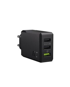 Green Cell GC ChargeSource 3 3xUSB 30W with fast charging technology Ultra Charge and Smart Charge