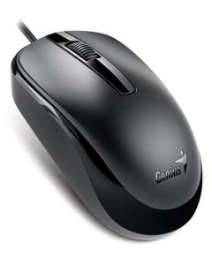 Genius DX-120 Myš, drátová, optická, 1200DPI, 3 tlačítka, USB-C, černá