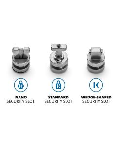 Kensington ClickSafe 3 v 1 kotevní sada pro T-Bar, Wedge, Nano Slots