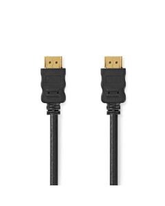 Nedis CVGL34060BK20 - High Speed HDMI Kabel s Ethernetem | Konektor HDMI - HDMI | 4K@60Hz | 2.00 m | Černá