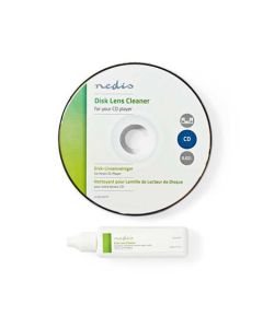 Nedis CLDK100TP - Čisticí disk | 20 ml | CD přehrávač