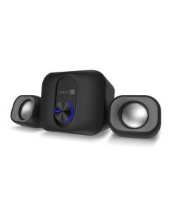 CONNECT IT Rumble PRO PC reproduktory 2.1,11W, 3,5mm jack + USB napájení, ČERNÉ