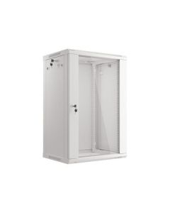 LANBERG 19" RACKOVÁ SKŘÍŇ PRO MONTÁŽ NA STĚNU 18U/600X450 (v rozloženém stavu) ŠEDÁ  V2