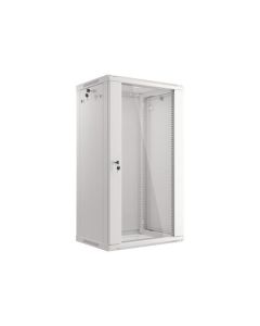 LANBERG 19" RACKOVÁ SKŘÍŇ PRO MONTÁŽ NA STĚNU 22U/600X450 (v rozloženém stavu) ŠEDÁ  V2