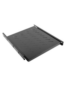 LANBERG 19" POSUVNÁ POLICE 1U/463X550MM MAX. NOSNOST DO 60 KG ČERNÁ 