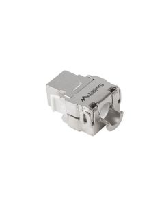 LANBERG MODUL KEYSTONE BEZ NÁSTROJŮ RJ45->LSA CAT.6A FTP 180° 