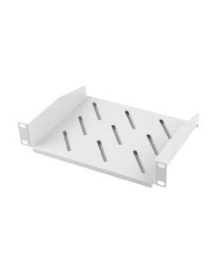 LANBERG 10" PEVNÁ POLICE 1U/254X180MM MAX. NOSNOST DO 20 KG ŠEDÁ 