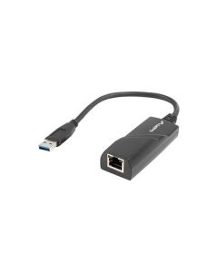 LANBERG USB->RJ45 ETHERNET ADAPTÉR SÍŤOVÁ KARTA  USB 3.0 1X RJ45 1GB KABEL