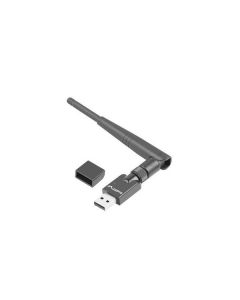 LANBERG USB ADAPTÉR BEZDRÁTOVÉ SÍŤOVÉ KARTY  NC-0150-WE N150 1X EXTERNÍ ANTÉNA