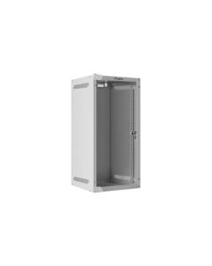 LANBERG RACKOVÁ SKŘÍŇ 10" NÁSTĚNNÁ 12U/280X310 PRO VLASTNÍ MONTÁŽ S PROSKLENÝMI DVEŘMI ŠEDÁ  (PLOCHÉ BALENÍ)