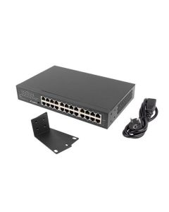 LANBERG SWITCH  RSGE-24 24X 1GB UNMANAGED GIGABIT ETHERNET RACK 19"
