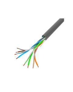 LANBERG LAN KABEL CAT.5E UTP 305M PEVNÝ CU ČERNÝ FLUKE 