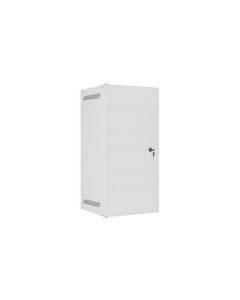 LANBERG RACKOVÁ SKŘÍŇ 10" NÁSTĚNNÁ 12U/280X310 PRO VLASTNÍ MONTÁŽ S KOVOVÝMI DVEŘMI ŠEDÁ  (PLOCHÉ BALENÍ)