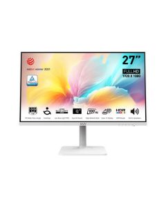 MSI monitor Modern MD2712PW 27" IPS/FHD/100Hz/1ms/HDMI/USB-C/Výškově nastavitelný/Pivot/bílá