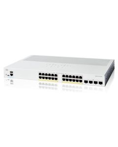 Cisco Catalyst switch C1200-24P-4X (24xGbE,4xSFP+,24xPoE+,195W,fanless) - REFRESH