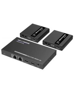 PremiumCord HDMI 1-2 splitter+extender po CAT6/6a/7, UHD 4K@30Hz až na 70m